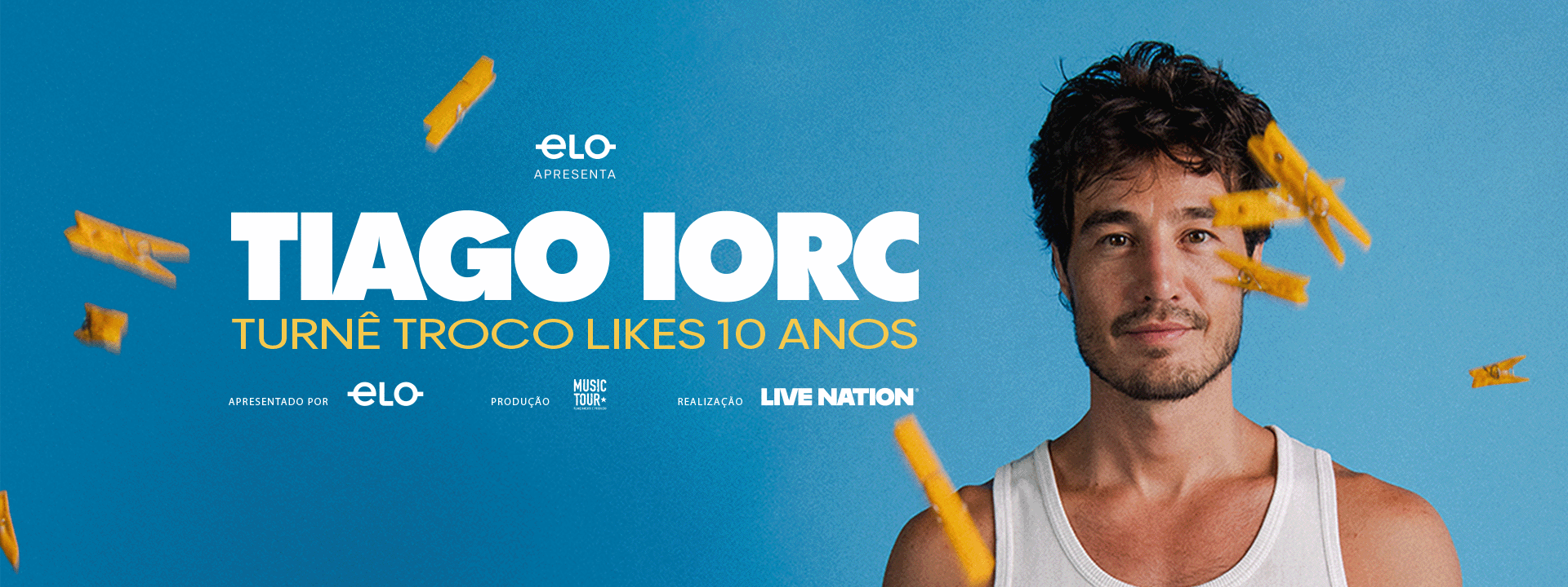 Tiago Iorc - Turnê Troco Likes 10 anos