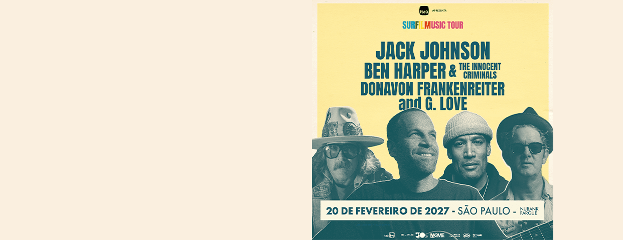 Jack Johnson - SURFILMUSIC Tour 2027