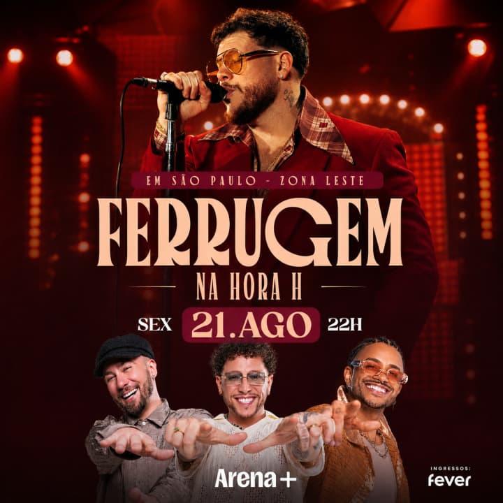 Show do Ferrugem e Na Hora H no Arena +