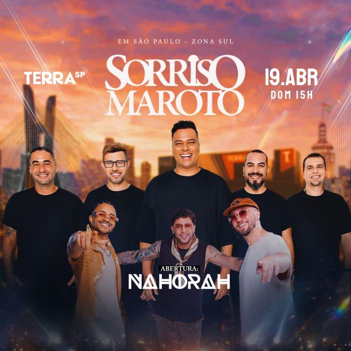 Show do Sorriso Maroto no Terra SP